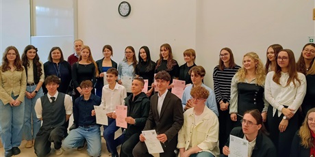 Alicja Tabaro finalistką wojewódzkiego etapu International Public Speaking Competition