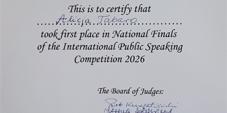 Powiększ grafikę: alicja-tabaro-mistrzynia-polski-international-public-speaking-competition-687022.jpg