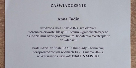 Powiększ grafikę: anna-judin-laureatka-olimpiady-chemicznej-688254.jpg