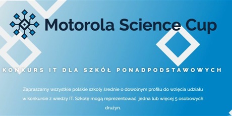 Powiększ grafikę: Grafika promująca konkurs IT dla szkół ponadpodstawowych