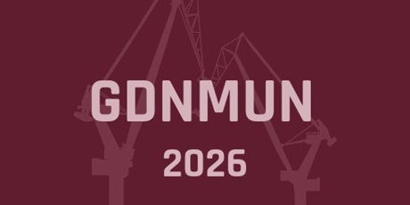 Powiększ grafikę: Grafika promująca GDNMUN 2026