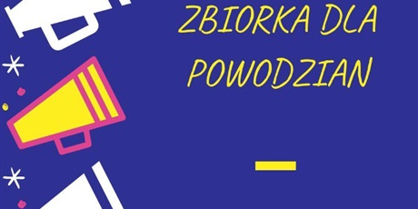 Kiermasz - zbiórka dla powodzian