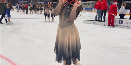 Powiększ grafikę: Zofia Stelter ze złotym medalem