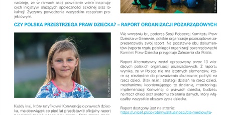 Powiększ grafikę: NOWOŚCI Klub Szkół UNICEF 